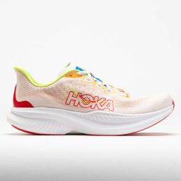 HOKA Mach 6 Men’s White/Solar Flare